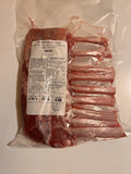 Rivas Ranch labeled lamb or goat rack pack